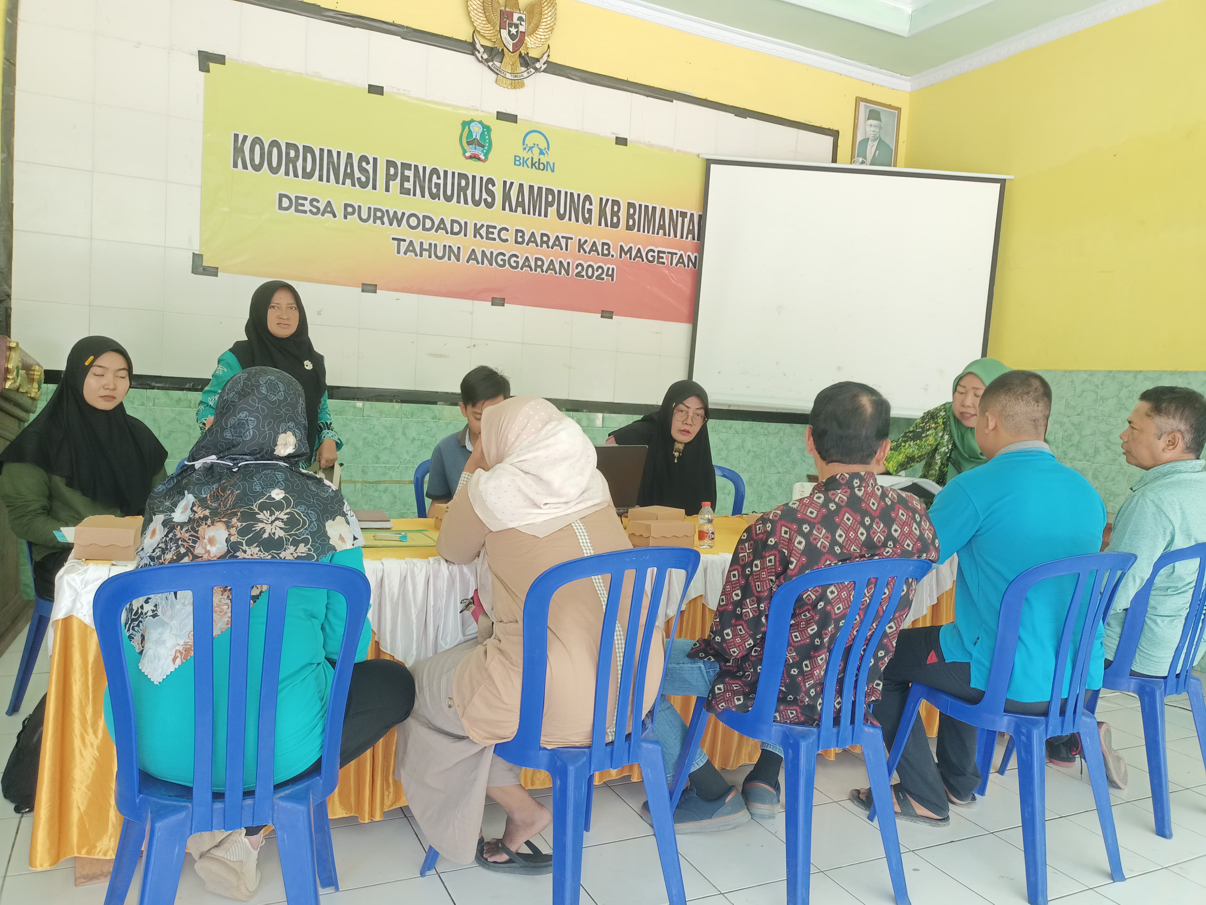 KOORDINASI PENGURUS KAMPUNG KB BIMANTARA DESA PURWODADI