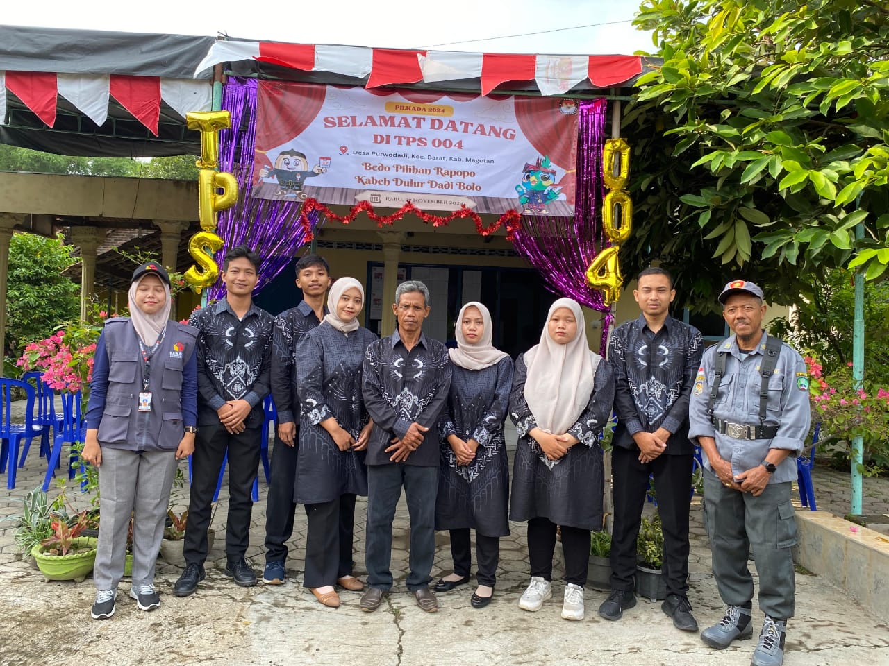 PELAKSANAAN PEMUNGUTAN SUARA PILKADA 2024 DI DESA PURWODADI