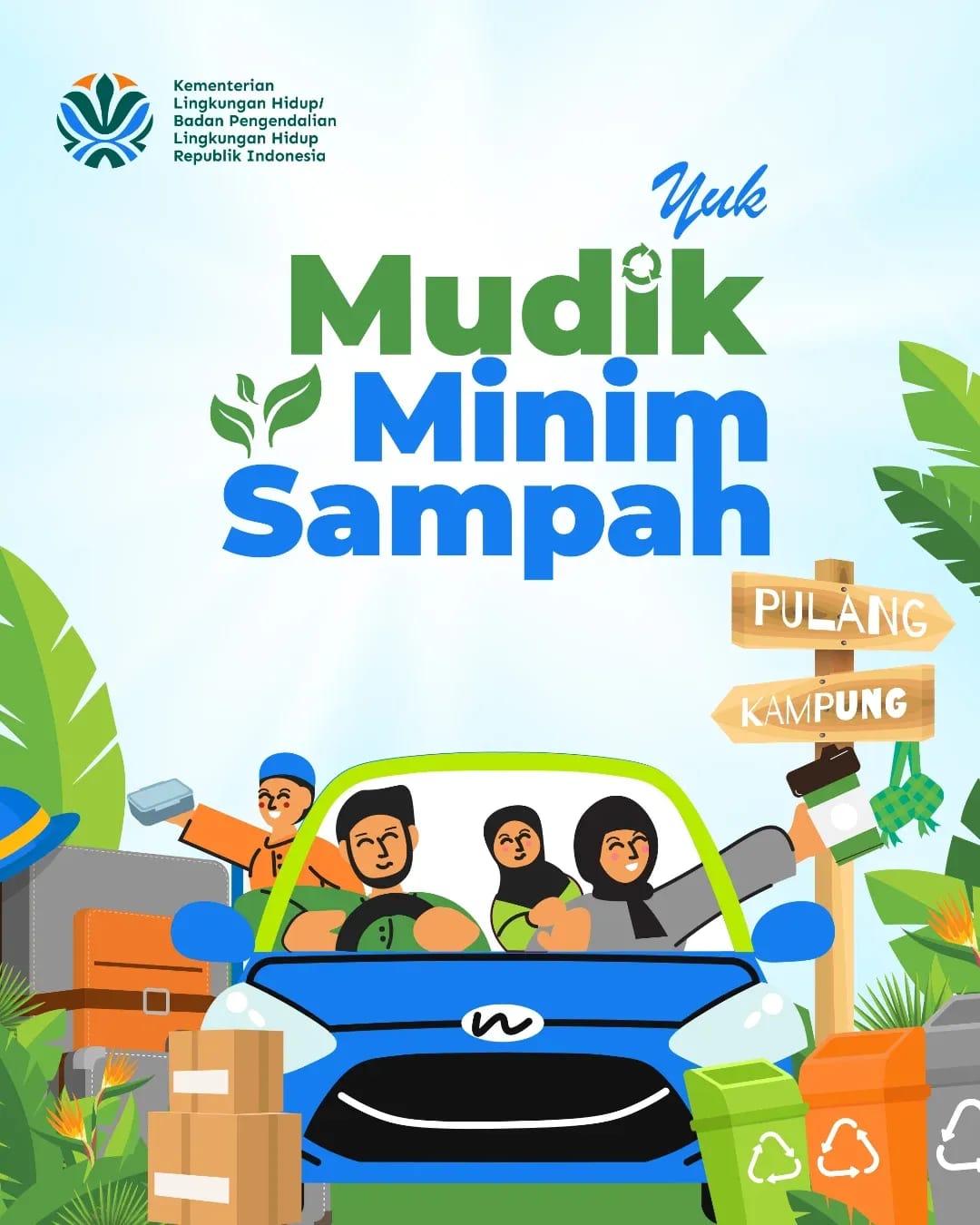 YUK MUDIK MINIM SAMPAH 2025